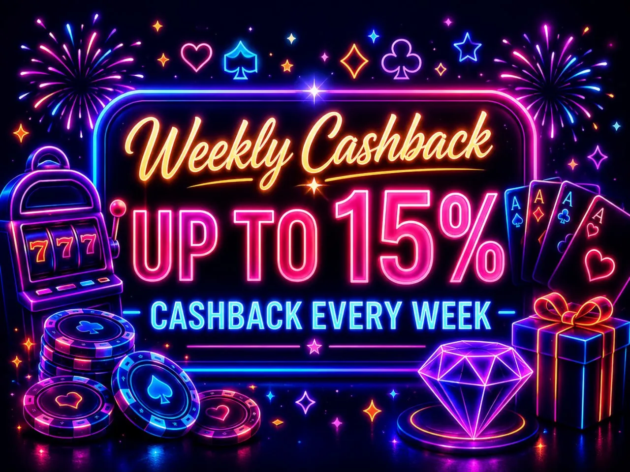 Weekly cashback